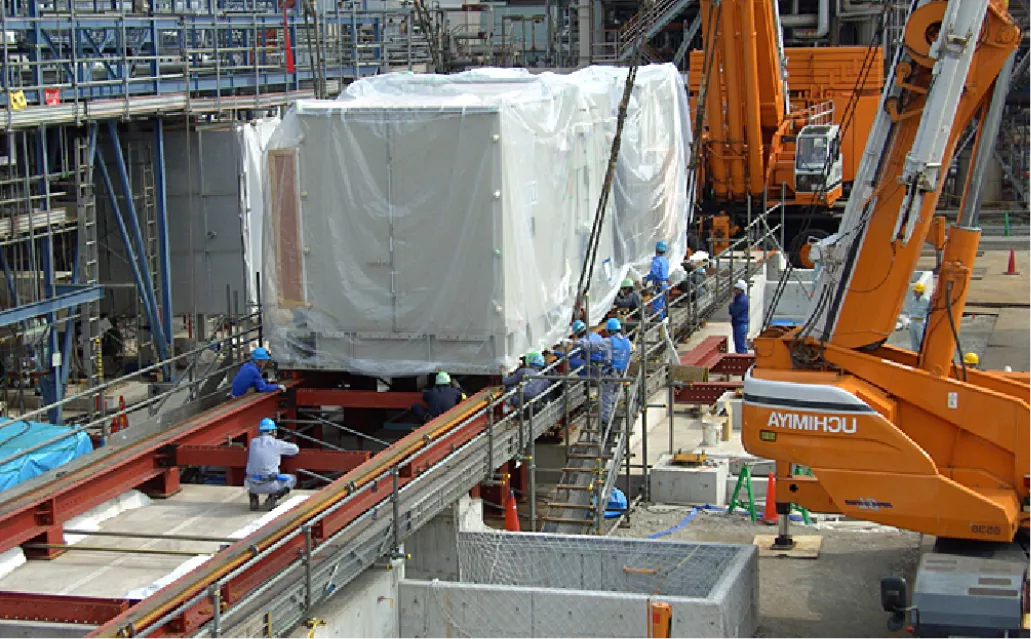 機械据付・解体工事